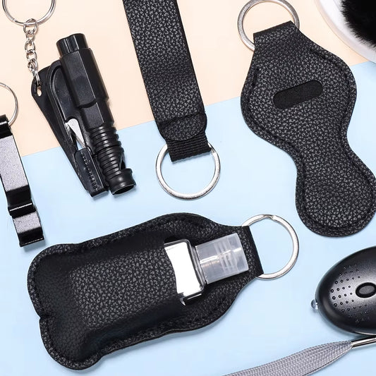 Self Defense Keychain Set for Women Safety Keychain Full Set with Personal Alarm, Window Breaker Keychain Accessories