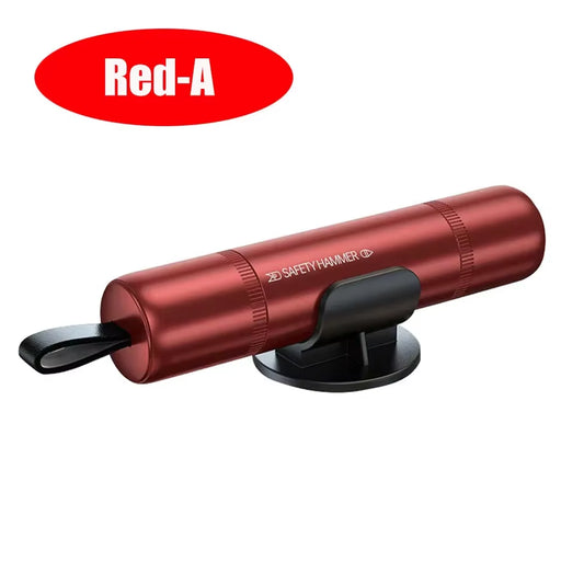 2 in 1 Car Safety Hammer Mini Vehicle Interior Accessory with Seat Belt Cut Tool Glass Window Breaker Car Emergency Tool Kit