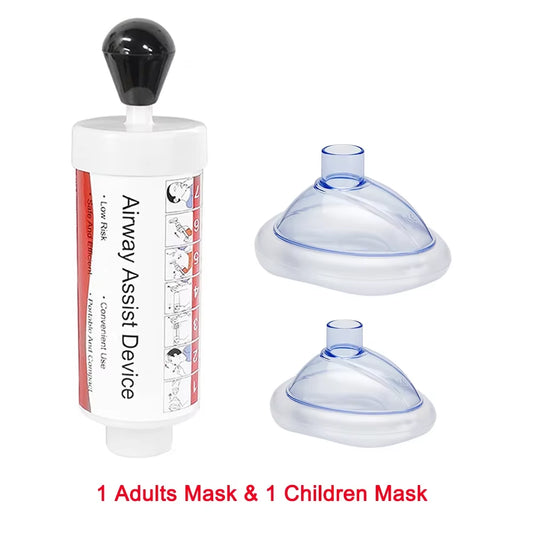 Home Choking Rescue Device Helper Adult Children Choke Airway Assist Suction Tool Simple Asphyxia Travel Emergency First Aid Kit