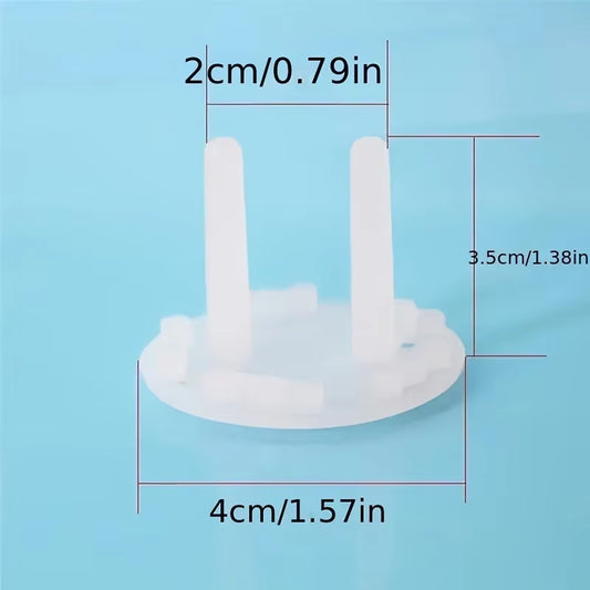 10Pcs Bear EU Power Socket Electrical Outlet Baby Kids Child Safety Guard Protection anti Electric Shock Plugs Protector Cover