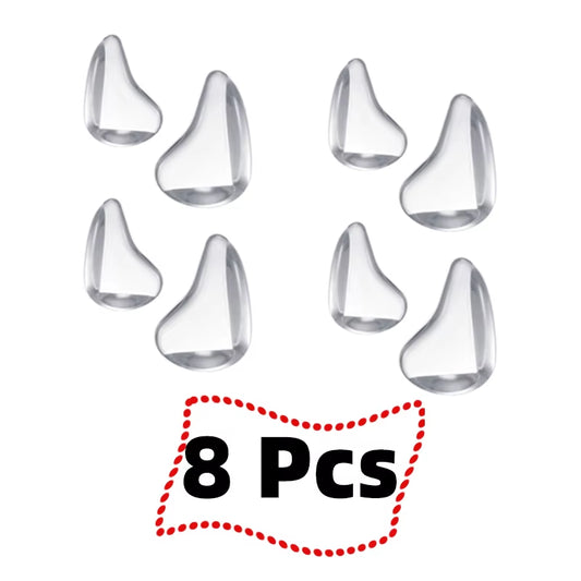 12Pcs Child Baby Safety Silicone Protector Table Soft Transparent Children anti Collision Table Corner Edge Protection Cover