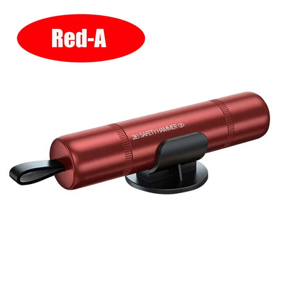 2 in 1 Car Safety Hammer Mini Vehicle Interior Accessory with Seat Belt Cut Tool Glass Window Breaker Car Emergency Tool Kit