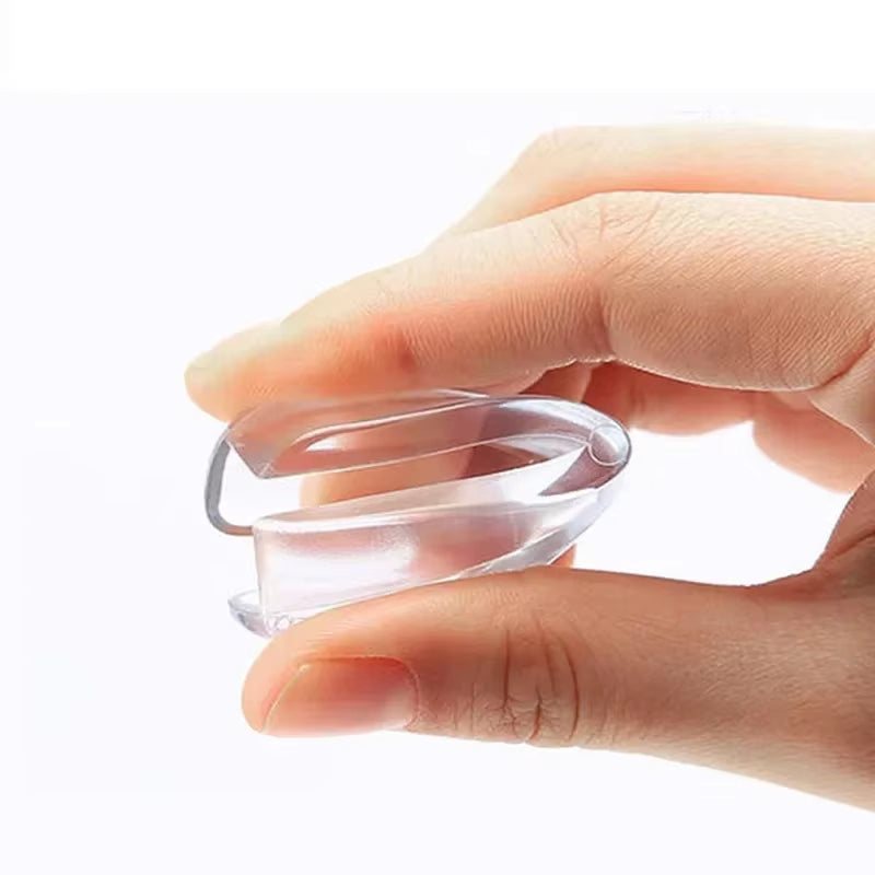 4/10Pcs Children anti Collision Corner Edge Protection Guards Baby Safety Corner Silicone Protector Table Soft Transparent