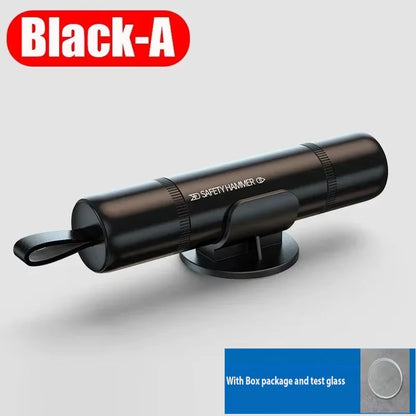 2 in 1 Car Safety Hammer Mini Vehicle Interior Accessory with Seat Belt Cut Tool Glass Window Breaker Car Emergency Tool Kit