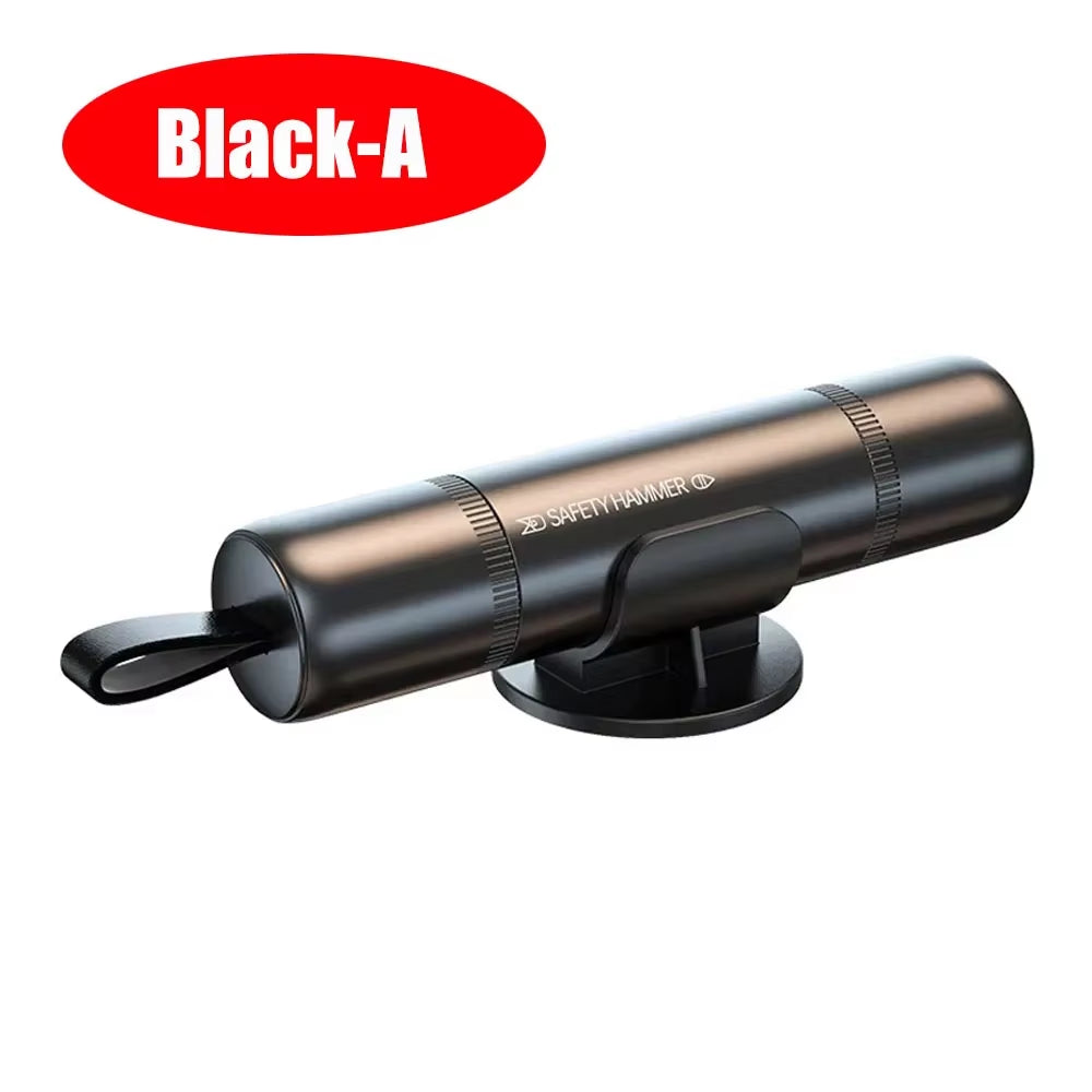 2 in 1 Car Safety Hammer Mini Vehicle Interior Accessory with Seat Belt Cut Tool Glass Window Breaker Car Emergency Tool Kit