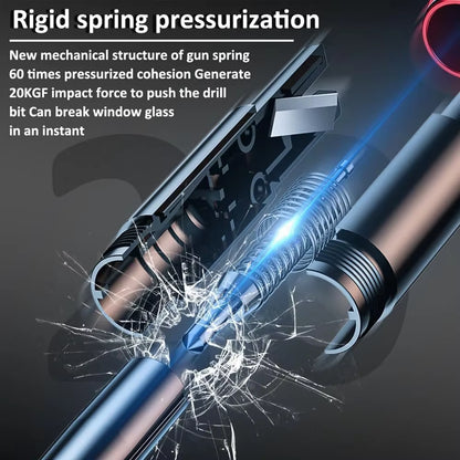 2 in 1 Car Safety Hammer Mini Vehicle Interior Accessory with Seat Belt Cut Tool Glass Window Breaker Car Emergency Tool Kit