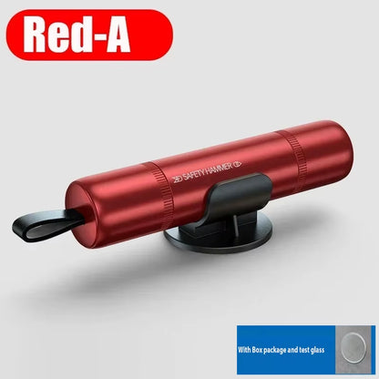 2 in 1 Car Safety Hammer Mini Vehicle Interior Accessory with Seat Belt Cut Tool Glass Window Breaker Car Emergency Tool Kit