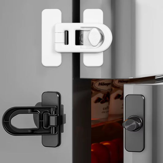 Fridge Child Lock Freezer Locks for Refrigerator Doors Oven Child Safety Lock Oven Baby Proofing Refrigerator Door Safety Locks