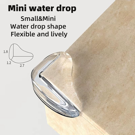 12Pcs Child Baby Safety Silicone Protector Table Soft Transparent Children anti Collision Table Corner Edge Protection Cover